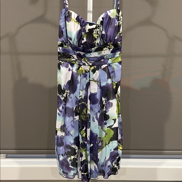 Iz Byer Dresses & Skirts - Iz Byer Floral Mesh Party Dress